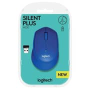 Logitech M330 Silent Plus Wireless Optical Mouse Blue