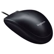 Logitech M100 Wired Mouse Black 910-005003