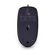 Logitech M100 Wired Mouse Black 910-005003