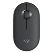 Logitech Pebble M350 Wireless Bluetooth Mouse Graphite