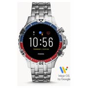Fossil Garrett HR Gen 5 Silver Stainless Steel Smartwatch