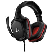 Logitech G332 Wired Gaming Headset Black/Red