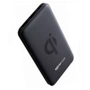 Boompods Qi Certified 10000mAh Wireless Power Bank Black