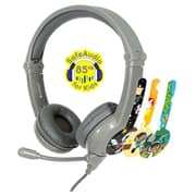 BuddyPhones Galaxy Kids Headphone Grey