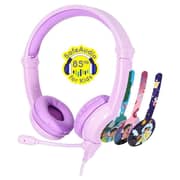 BuddyPhones Galaxy Kids Headphone Purple