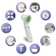 Braun 3 IN 1 No Touch Forehead Thermometer White BNT400