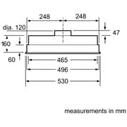 Siemens Canopy Cooker Hood LB23364GB