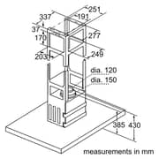 Siemens Island Hood LF97BBM50M