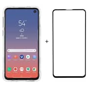 Case Mate Tough Case + Glass Screen Protectr Clear For Samsung S10e
