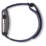 Decoded 42-44mm Leather Magnetic Traction Strap For Apple Watch Blue