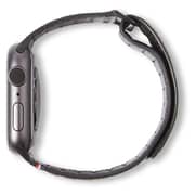 Decoded 38-40mm Leather Magnetic Traction Strap For Apple Watch Black