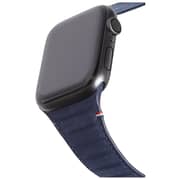 Decoded 38-40mm Leather Magnetic Traction Strap For Apple Watch Blue
