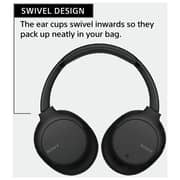 Sony WHCH710N/B Wireless Noise Canceling Over Ear Headphones Black