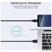 Aukey CB-CMD3 USBC Cable 1M Black X 3 Pack