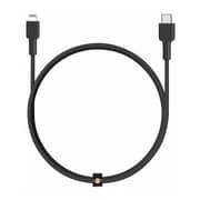 Aukey CB-CL1 Braided Nylon USB C To Lightning 1.2M Black