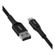 Aukey CBAKL1 Kevlar MFI Lightning Cable 1.2M Black