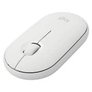 Logitech Pebble M350 Wireless Bluetooth Mouse Off-White