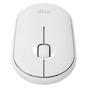 Logitech Pebble M350 Wireless Bluetooth Mouse Off-White