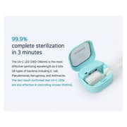 Ultrawave TS-02W Portable Toothbrush Sterilizer White