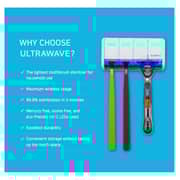 Ultrawave TS-04W Home Toothbrush Sterilizer White