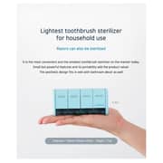 Ultrawave TS-04W Home Toothbrush Sterilizer White