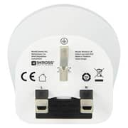 Skross World To UK Single Travel Adapter White 1.500225-E