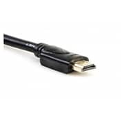 G&BL 40006 4K Ethernet HDMI Cable Gold 1.5M Black