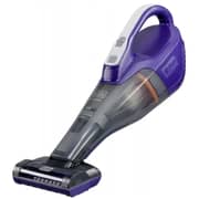 Black and Decker 12V Pet Dustbuster Handheld Vacuum Cleaner Grey/Purple DVB315JP