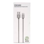 Zendure Charging USB to USB-C Cable 10cm Grey