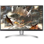 LG UHD Monitor 4K IPS LED 27inch 4K (3840 X 2160) IPS Display with VESA Silver White- 27UL650-W