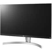 LG UHD Monitor 4K IPS LED 27inch 4K (3840 X 2160) IPS Display with VESA Silver White- 27UL650-W