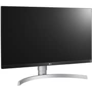 LG UHD Monitor 4K IPS LED 27inch 4K (3840 X 2160) IPS Display with VESA Silver White- 27UL650-W