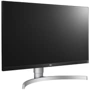 LG UHD Monitor 4K IPS LED 27inch 4K (3840 X 2160) IPS Display with VESA Silver White- 27UL650-W