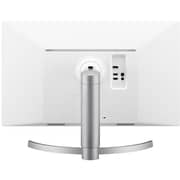 LG UHD Monitor 4K IPS LED 27inch 4K (3840 X 2160) IPS Display with VESA Silver White- 27UL650-W