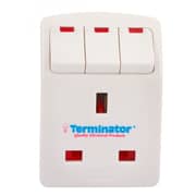 Terminator TMA33S 3-Way Multi Adaptor 2500W