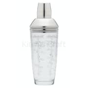 BarCraft Boston Glass Cocktail Shaker 700ml Gift Boxed