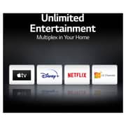 LG 55NANO80 4K Smart Cinema Screen Design NanoCell TV (2020 Model)