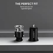 Aukey Dual USB Port Car Charger Black