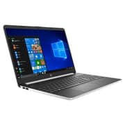 HP 15S-FQ1001NE Laptop - Core i3 1.2GHz 4GB 256GB Shared Win10 15.6inch FHD Natural Silver English/Arabic Keyboard
