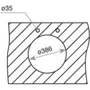 TEKA BE Ø390 Undermount Stainless Steel Kitchen Sink