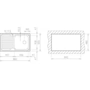 TEKA CLASSIC 1B 1D Inset Stainless Steel Kitchen Sink