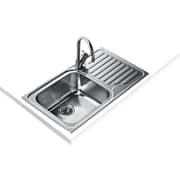 TEKA Inset Stainless Steel Sink One-Bowl & Drainer Reversible - Classic Max 1B 1D