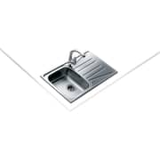 TEKA BASICO 86 1B 1D Inset Stainless Steel Kitchen Sink