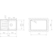 TEKA BASICO 79 1B 1D Inset Stainless Steel Kitchen Sink