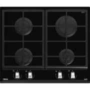 TEKA 60 cm Gas‑on‑Glass Hob with ExactFlame - GZC 64300 BK