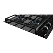 TEKA 60 cm Gas‑on‑Glass Hob with ExactFlame - GZC 64300 BK