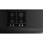 TEKA 60 cm Gas‑on‑Glass Hob with ExactFlame - GZC 64300 BK