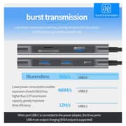 Blueendless HC-701 7 in 1 USB-C Hub