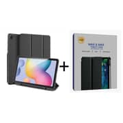Max & Max STAP610B Folio Case with Screen Protector For Samsung Tab S6 Lite