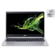 Acer Aspire 5 A515-55G-70TT Laptop - Core i7 1.3GHz 12GB 1TB+256GB 2GB Win10 15.6inch FHD Silver English/Arabic Keyboard